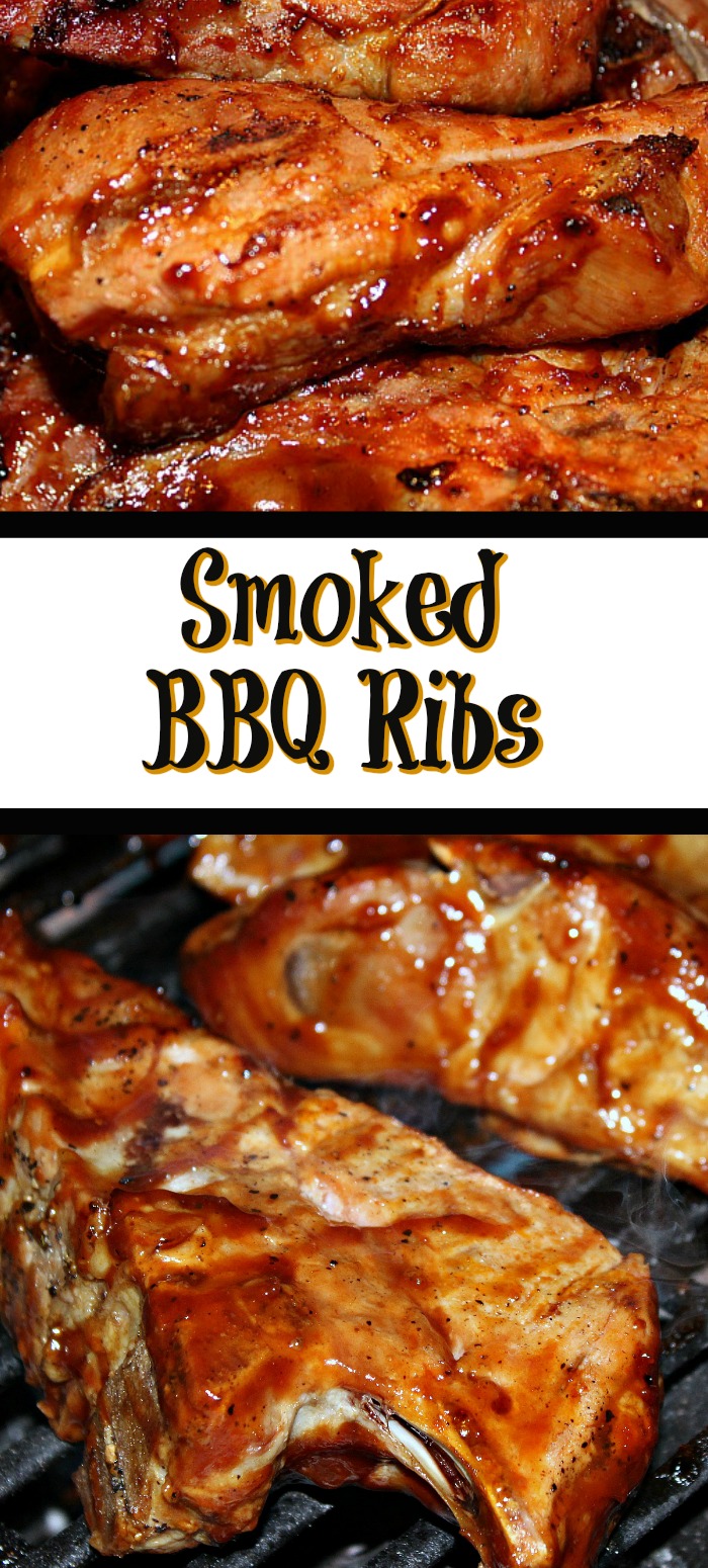 These Smoked BBQ Ribs are perfect for just because, tailgating, or get together with family or friends! Full of flavor and tender they will be a hit.