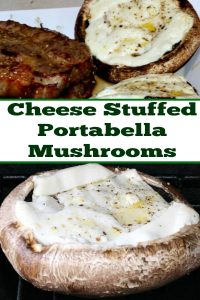 This Cheese Stuffed Portabella Mushrooms Recipe is easy to make up and sure to be a hit at any bbq! Just a couple of ingredients serve up a tasty Appetizer.