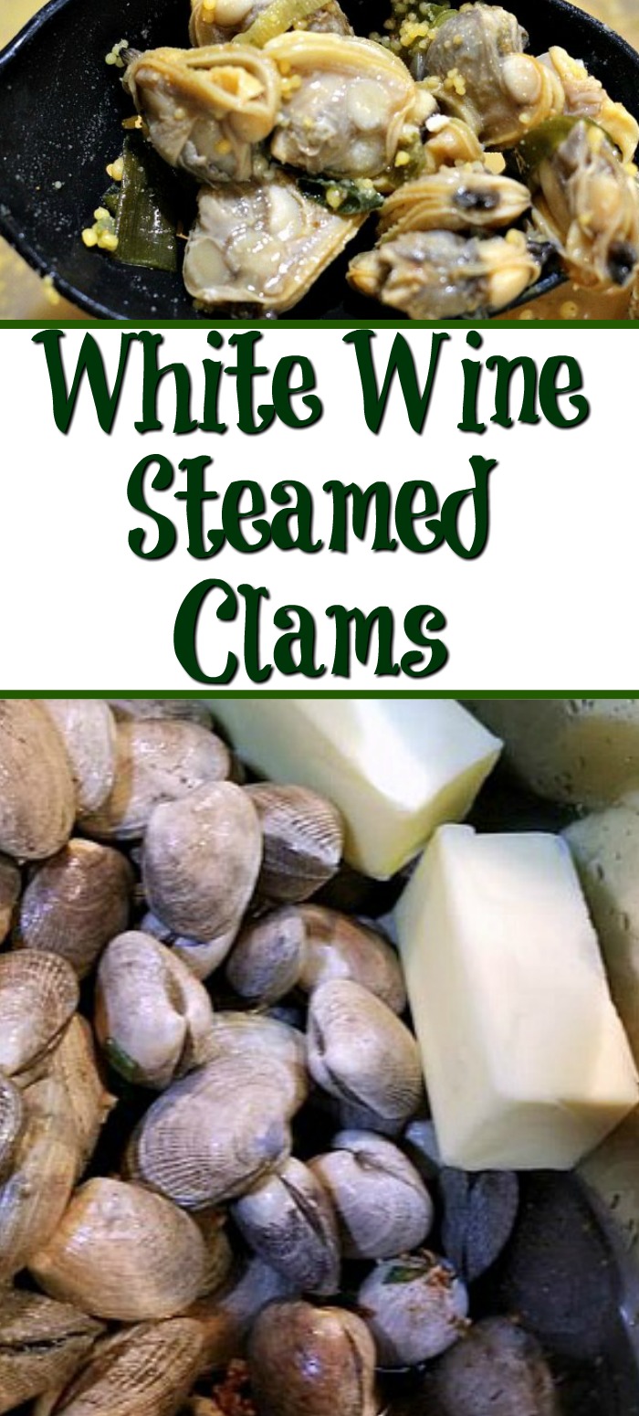 White Wine Steamed Clams Recipe