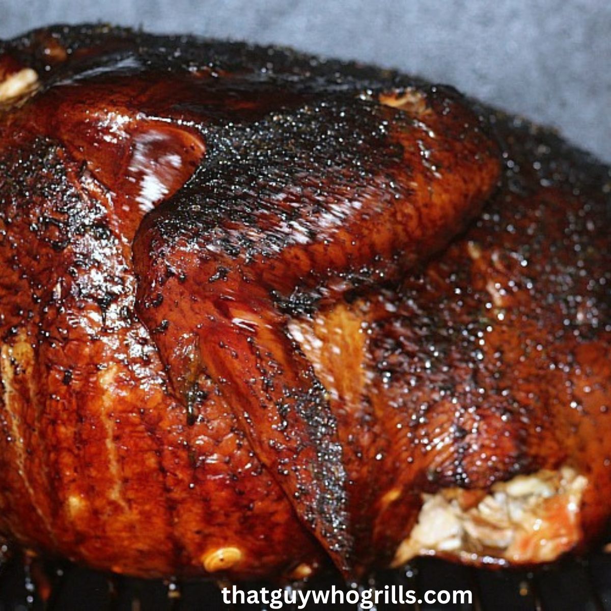 Smoked Turkey In Vertical Smoker