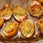 These Easy Smoked Deviled Eggs are the perfect way to change up a holiday dinner classic! Just an extra step makes these taste amazing and perfect!