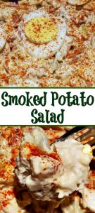 This Smoked Potato Salad Recipe makes the perfect side dish for any potluck or bbq cookout! Use Smoked Baked Potatoes to take potato salad up a notch!