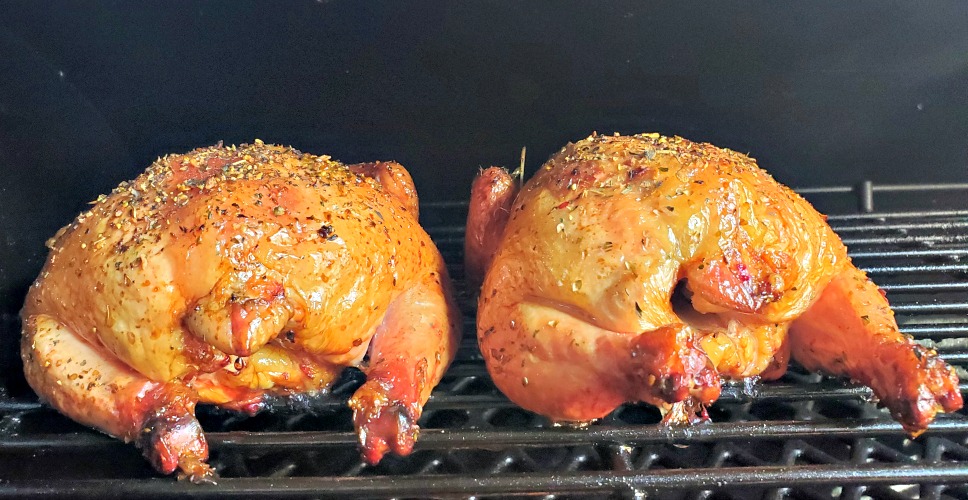 This Mediterranean Smoked Cornish Game Hens Recipe is the perfect way to smoke hens! The flavor is amazing from the rub and cold smoking on a pellet grill!