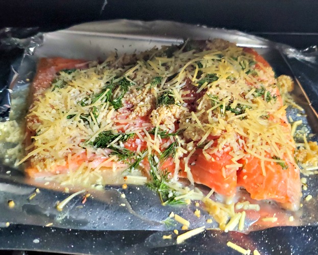 This Smoked Salmon Recipe is perfect to make on your Pitboss Pellet Grill!! The cold smoke adds flavor and then adds more as it cooks low and slow! Use fresh dill, lemon, and cheese to add to flavor!! 