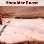This Easy Pork Shoulder Roast Recipe is perfect to make for a weekend dinner!! Plus the homemade rub and injection add so much flavor!