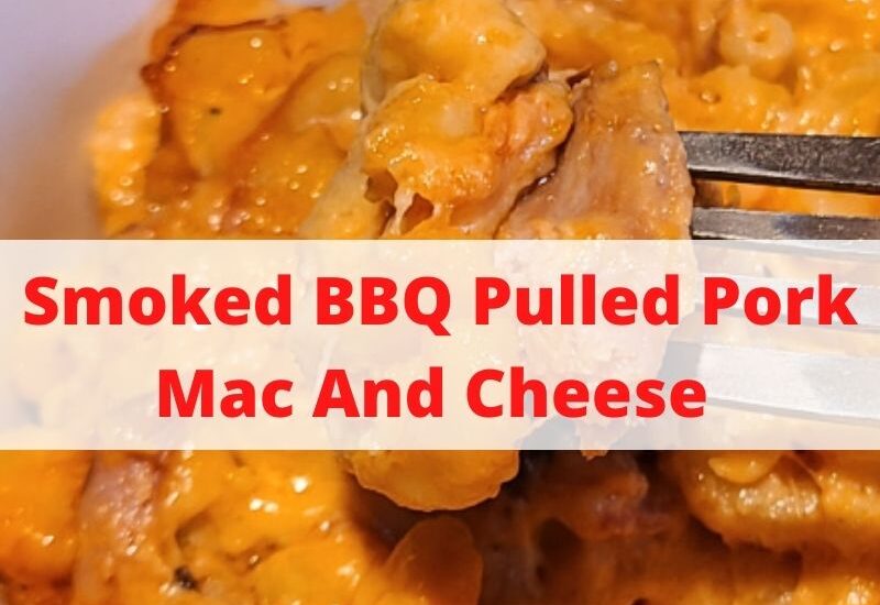 This Smoked BBQ Pulled Pork Mac And Cheese is the perfect way to use leftover pulled pork to make a new dish! Serve this as a side or as a meal! You can add peppers, hot sauces, or any type of cheese to make this dish.
