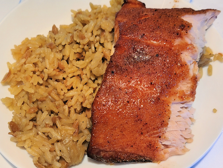 This Brown Sugar Rub For Smoked Salmon is the perfect rub to make for smoked salmon! Use cedar planks to add to the flavor and moist fillet as well! This is easy to make on your pellet grill or electric smoker! You can use freshly caught salmon or salmon fillets.