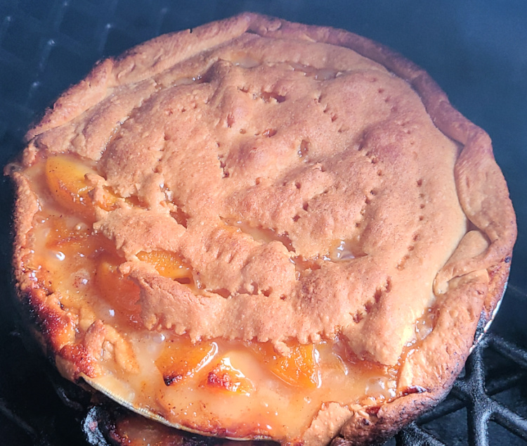 How To Smoke A Pie On A Pellet Smoker! Smoking pies are easy to do and add fantastic flavor to the smoke while it bakes on the pellet grill! You can do almost any fresh pie made or frozen on your pellet grill for any holiday dinner, especially Thanksgiving!