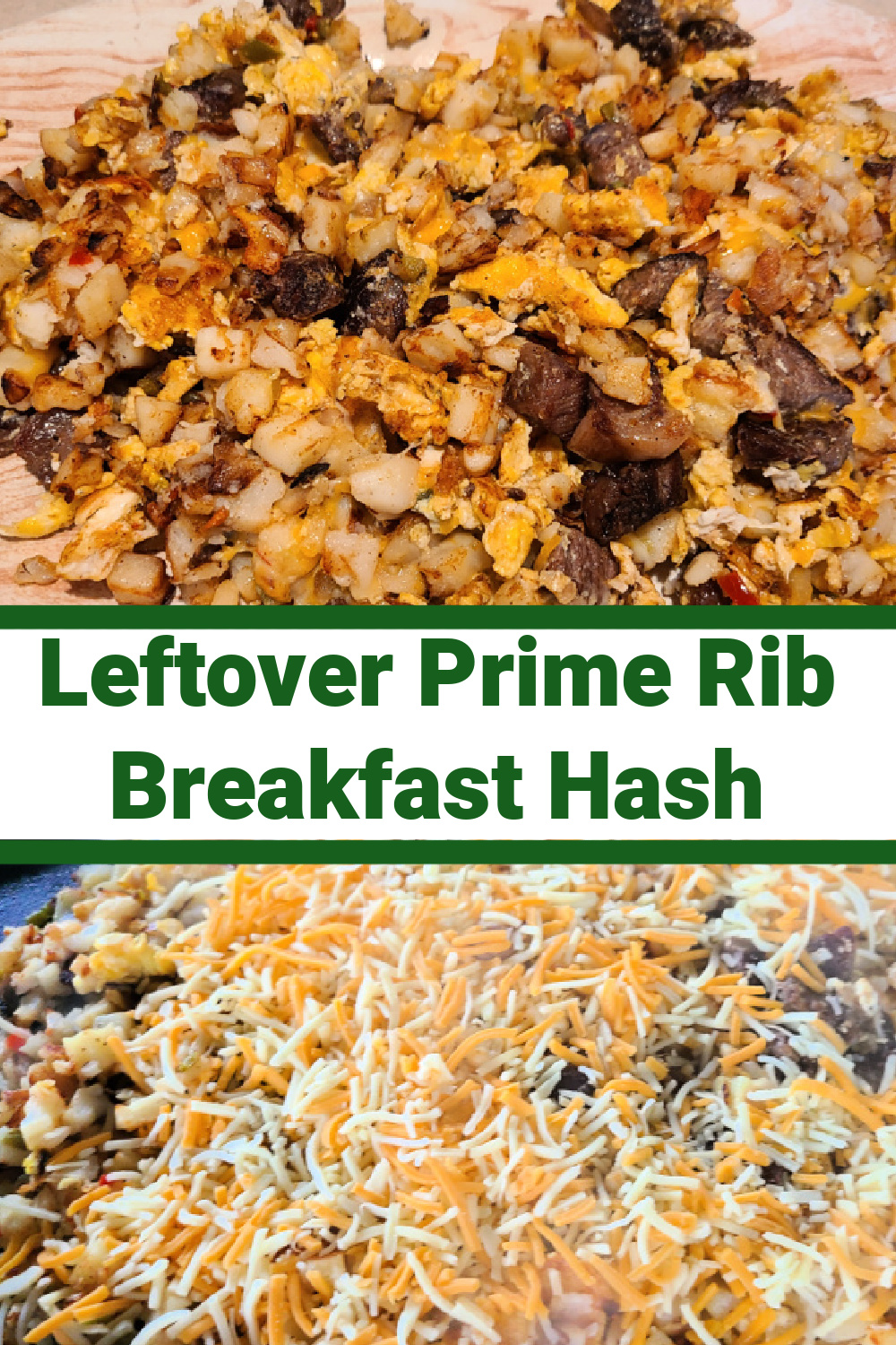 Leftover Prime Rib Breakfast Hash is perfect to use up leftover holiday smoked prime rib! The Blackstone or a griddle to make this meat and potato breakfast. Use Potato O Brien, eggs, and cheese to combine with the prime leftover for an amazing flavor combination! Making this on the Blackstone Griddle makes for easy cooking and clean up!