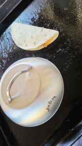 Cheesesteak Quesadilla On Blackstone Cooking
